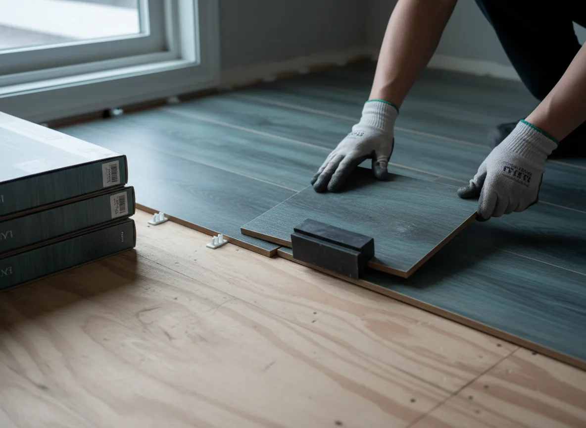 Luxury Vinyl Plank Installation company in Moselle, MS